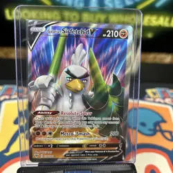 Galarian Sirfetch'd V 174/185 Full Art Ultra Rare Vivid Voltage Pokemon Card - Image 5