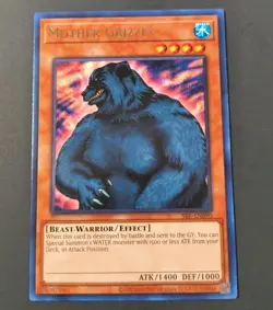 Yu-Gi-Oh! Spell Ruler Mother Grizzly Rare Card SRL-EN090 NM - Image 1