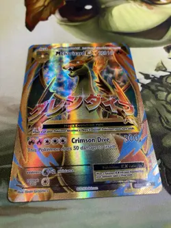M Charizard EX (Full Art) 101/108 Evolutions Holo Pokemon TCG Card - Image 3