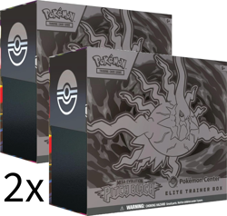 2X PREORDER - PC Pitch Black Elite Trainer Box ETB Pokemon Center Trading Card - Image 1
