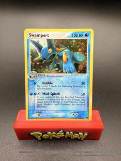 Swampert 5/17 LP Holo RARE POP Series 1 Promo Pokemon Card 2006 - Image 1