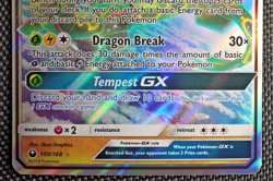 2018 Rayquaza GX 109/168 Celestial Storm S&M Pokemon TCG Trading Card Game - Image 4