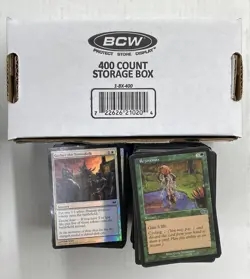 MTG Magic the Gathering BULK LOT 400 C/U Cards & 100 C/U FOILS- 500 Random Cards - Image 1