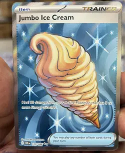 Jumbo Ice Cream 109/086 Trainer-Item Holo Card Pokemon TCG - Image 1