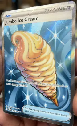 Jumbo Ice Cream 109/086 Trainer-Item Holo Card Pokemon TCG - Image 3