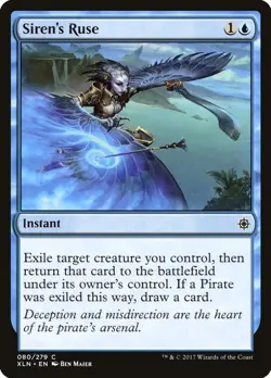 LP - Foil - Siren's Ruse - 80 - Ixalan - Image 1