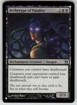 Archetype of Finality Uncommon The List Reprints 58/165 MTG Near Mint 2020 - Image 1