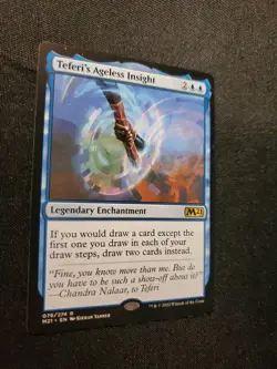 MTG Teferi's Ageless Insight Core Set 2021 M21 Magic The Gathering NM - Image 2