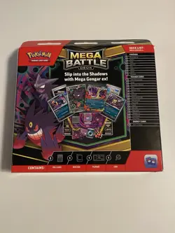 Pokemon TCG: Mega Battle Deck Mega Gengar ex Factory Sealed Haunter Promo - Image 3