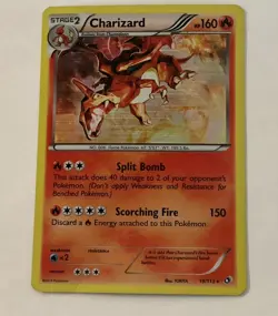 Charizard Cosmos Holo 2013 19/113 Pokemon Card HP 160 Scorching Fire 150 - Image 1