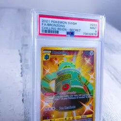 Pokemon TCG Bronzong Sword Shield Chilling Reign 223/198 Holo Secret Rare PSA 9 - Image 2