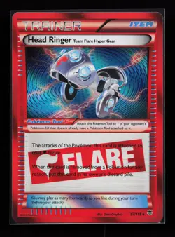 Head Ringer 97/119 Holo Rare XY - Phantom Forces Pokemon Card - Image 1