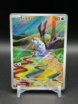 Frigibax 208/193 Illustration Rare Paldea Evolved Pokemon TCG NM - Image 1