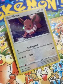 Eevee SWSH127 Promo SWSH Black Star Pokemon TCG - Image 2