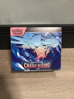 Sealed Pokemon TCG Chaos Rising Elite Trainer Box ETB - Box Damage - Image 1