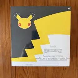 Pokemon 25th Anniversary Celebrations Pokemon Center ETB NEW Sealed - Image 1