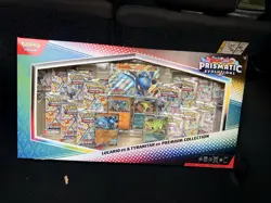 Lucario And Tyranitar Ex Pokemon TCG Prismatic EX Premium Collection Box Set - Image 1