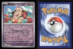 Cleffa 080/197 C Obsidian Flames Reverse Holo NM/M Pokemon - Image 3