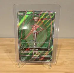 Pokemon TCG Pheromosa GX 140/156 SM-Ultra Prism Full Art Holo Ultra Beast - Image 1
