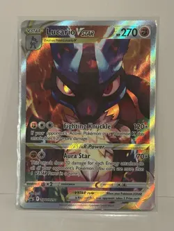 Lucario VSTAR SWSH291 SWSH: Sword & Shield Promo Holo NM - Image 1