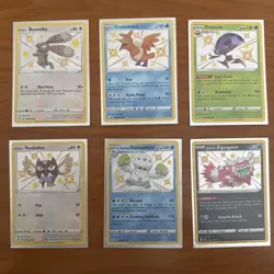 Pokemon Shining Fates Shiny Vault Lot X6 NM Holo Rare - Image 1
