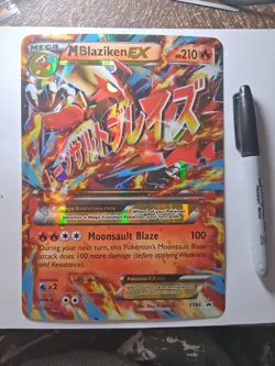 mega blaziken ex xy86 pokemon promo - Image 1