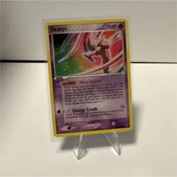 Pokemon Deoxys Attack Forme 17/107 Rare Deoxys Set Regular 70 HP - Image 1