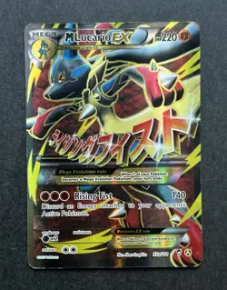 The Pokemon Company M Lucario EX 055A/111 Alternate Art Holo Promo Pokemon TCG - Image 1