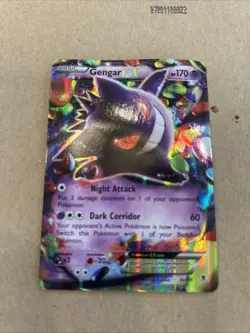 Pokemon TCG Gengar EX Holo Ultra Rare Card 34/119 - Image 1