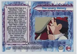 The Lovely Melody Topps Pokemon Movie 2000 #24 2000 - Image 2