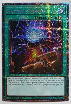 Yugioh Spright Starter RA05-EN068 Starlight Rare 1st Edition - Image 1