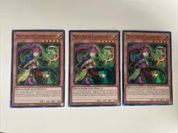 Yugioh - Magician of Faithfulness x 3 - 1st Edition Super Rare NM - Free Holo A - Image 1
