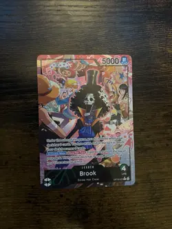 One Piece Brook OP15-022 ALT ART LEADER AAL Adventure On Kami’s Island OP15-EB04 - Image 1
