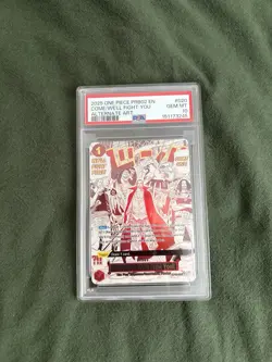 One Piece PRB02 - Come on!! We'll Fight You!! OP09-020 - Alt Art - PSA 10 - Image 1