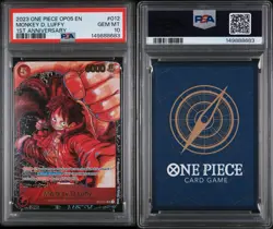 2023 ONE PIECE OP05-AWAKENING OF THE NEW ERA Monkey D. Luffy 1ST ANV #012 PSA 10 - Image 3
