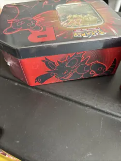 Pokemon TCG Scarlet And Violet Destined Rivals Team Rocket Persian Tin - Image 4