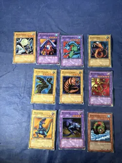 MDP2 Yugioh McDonald's Promos Limited Edition Complete Common Set 10 - Image 1