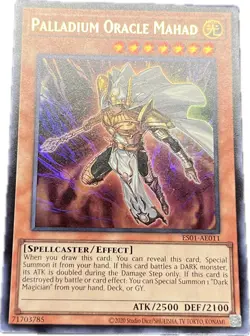 YuGiOh Palladium Oracle Mahad ES01-AE011 Ultra Asian English A - Image 1