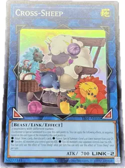 YuGiOh Cross-Sheep ES01-AE050 Super Asian English A - Image 1