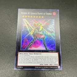 YuGiOh Number 40: Gimmick Puppet of Strings CR05-AE017 Super Asian English A - Image 1