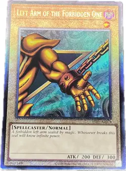 YuGiOh Left Arm of the Forbidden One ES01-AE078 Ultimate Asian English A - Image 1