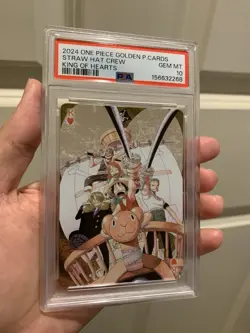 PSA 10 2024 ONE PIECE GOLDEN PLAYING CARDS THE STRAW HAT CREW STRAW HAT CREW - Image 1