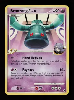 Bronzong E4 16/111 Rare Rising Rivals Pokemon Card - Image 1
