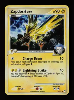 Zapdos G 12/99 Holo Holo Rare Arceus Pokemon Cards - Image 1