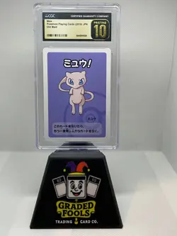 Mew - Pokemon Playing Cards Jpn - 2019 Old Maid - CGC 10 Pristine - Image 1