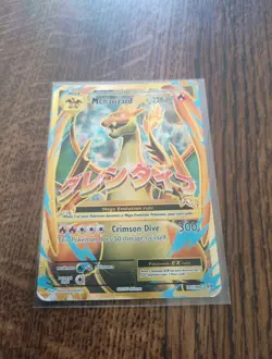 Pokemon Evolutions Mega M Charizard EX XY Full Art Card 101/108 - Image 1