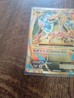 Pokemon Evolutions Mega M Charizard EX XY Full Art Card 101/108 - Image 5