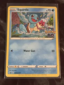 Squirtle SWSH233 SWSH: Sword & Shield Promo Cards - Pokemon Card - NM - Image 1