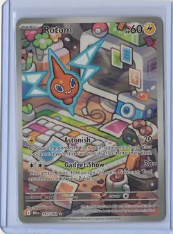 Rotom 197/182 Destined Rivals Illustration Rare Holo NM Pokemon card - Image 1