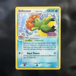 Bellossom 19/110 Reverse Holo Stamped Holon Phantoms Pokemon Card NM - Image 1